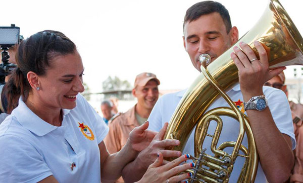La embajadora Yelena